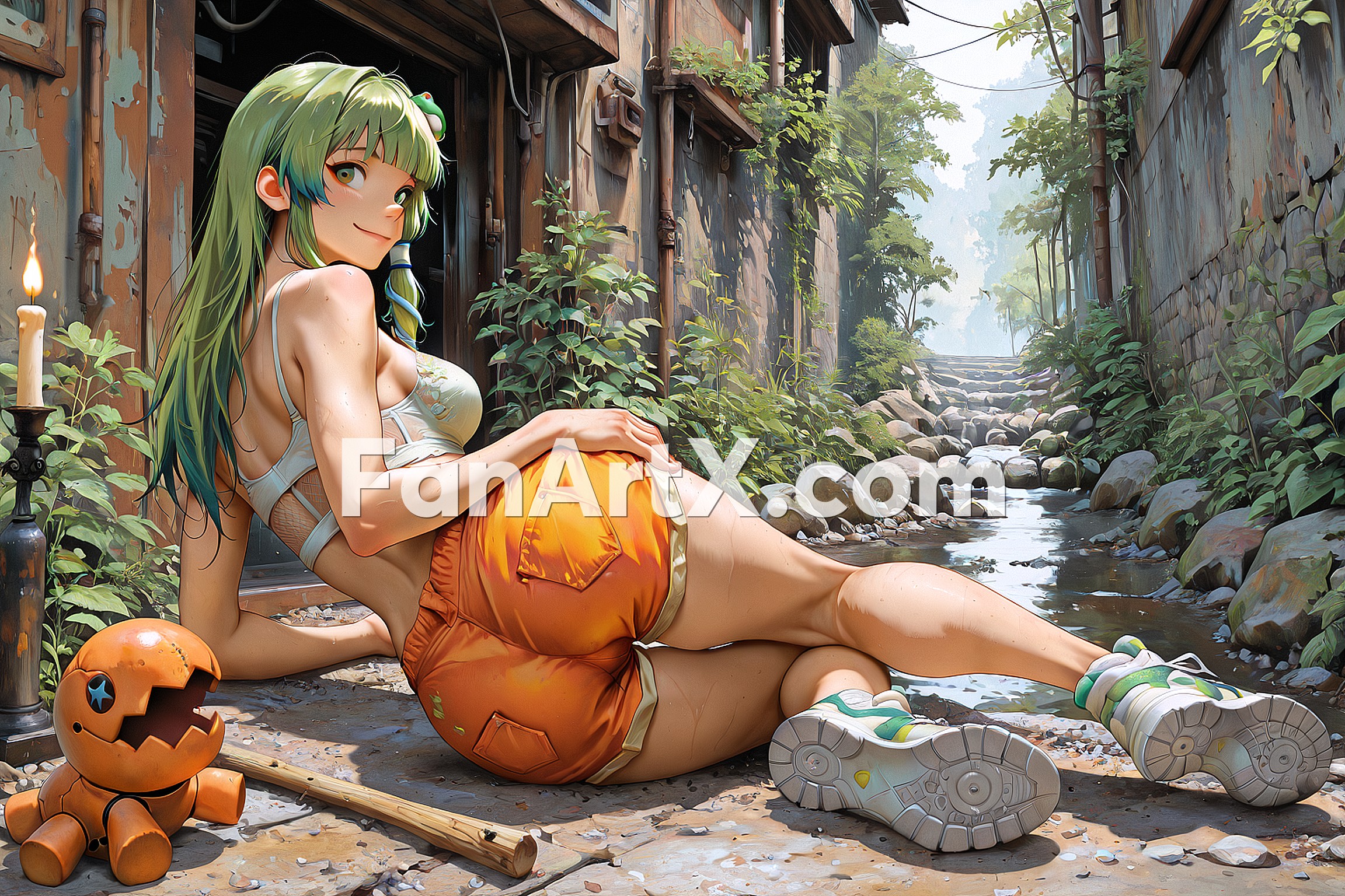 Kochiya Sanae Touhou project Fanart 2758243